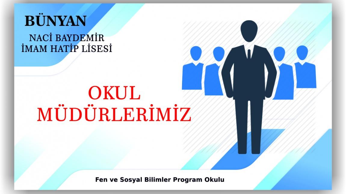 Okul Müdürlerimiz